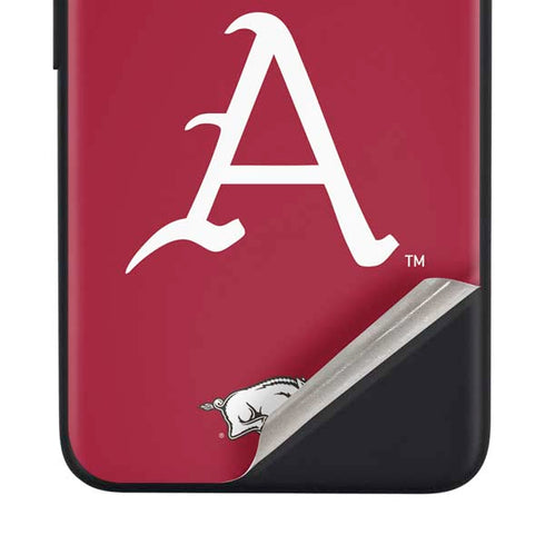 University of Arkansas-Fayetteville A Red Google Pixel 4a Skin